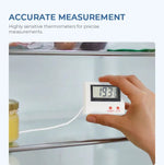 Load image into Gallery viewer, LABART Digital Waterproof Refrigerator Thermometer with Large LCD Display For Cold Freezer & Fridge