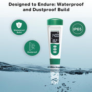 LABART 5-in-1 Digital Water Tester with Voice Function pH/TDS/EC/Salinity/Temp