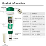 Load image into Gallery viewer, LABART 5-in-1 Digital Water Tester with Voice Function pH/TDS/EC/Salinity/Temp