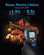 Load image into Gallery viewer, LABART Laser Infrared Thermometer Gun Digital for Pizza Oven and Reptiles, -58~986℉(-50~530℃)