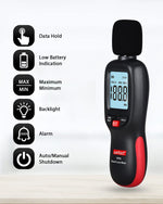 Load image into Gallery viewer, LABART 30-130 dBA Digital Sound Meter Noise Level Reader Portable Tester