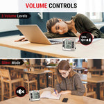 Load image into Gallery viewer, LABART TM02 Digital Kitchen Timer with Dual Countdown Stop Watches Timer/Magnetic Timer Clock with Adjustable Loud Alarm and Backlight