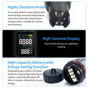 LABART 7-in-1 Digital Multifunctional Water Tester with TDS/EC/pH/ORP/S.G./Salinity/Temp.