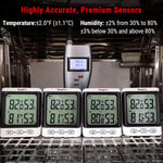 Load image into Gallery viewer, LABART Wireless Hygrometer Temperature and Humidity Gauge TP62B