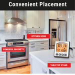 Load image into Gallery viewer, LABART TP16S Digital Meat Thermometer with Timer & Backlight for BBQ, Grill, Smoker & Candy