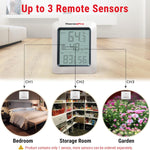 Load image into Gallery viewer, LABART TP60 Digital Hygrometer Indoor Outdoor Thermometer Wireless Temperature and Humidity Gauge