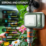 Load image into Gallery viewer, LABART WiFi Water Timer Remote Control Weather Delay and Efficient Watering with 2 Outlet Compatible with Alexa and Google HCT-626-HCG-002