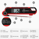 Load image into Gallery viewer, LABART TP620 Instant Read Meat Thermometer Digital, Cooking Thermometer with Large Auto-Rotating LCD Display