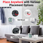 Load image into Gallery viewer, LABART TP60 Digital Hygrometer Indoor Outdoor Thermometer Wireless Temperature and Humidity Gauge