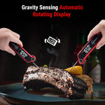 Load image into Gallery viewer, LABART TP620 Instant Read Meat Thermometer Digital, Cooking Thermometer with Large Auto-Rotating LCD Display