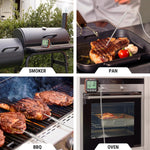 Load image into Gallery viewer, LABART TP717 Digital Grill Meat Thermometer with Backlit Oven Safe with 2 Meat Probes