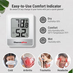 Load image into Gallery viewer, TP-49 Digital Hygrometer Thermometer