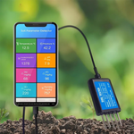 Load image into Gallery viewer, LABART Professional 8 in 1 Soil Tester Temperature Moisture EC PH NPK Soil Sensor Portable USB Type-C for Agriculture with Android App inbuild