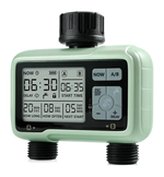 Load image into Gallery viewer, LABART Electronic Automatic 2 Outlet Irrigation Garden Water Timer Watering System Controller HTC-326