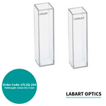 Load image into Gallery viewer, LABART™ 10mm Pathlength, 3.5ml Quartz Fluorometer Cuvette, 4 Windows, LFL2Q-204