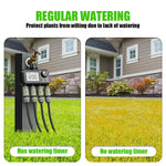 Load image into Gallery viewer, LABART 4-Outlet Sprinkler Timer with Brass Inlet Auto/Manual Watering and Rain Delay HCT-M09