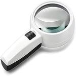 Load image into Gallery viewer, High-Power Led Magnifier Glass, with Light Large Distortion 30 Times Hd Magnification