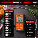 Load image into Gallery viewer, LABART ThermoPro TP06B Digital Grill Meat Thermometer with Probe for Smoker Grilling Food BBQ Thermometer