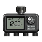 Load image into Gallery viewer, LABART 4-Outlet Sprinkler Timer with Brass Inlet Auto/Manual Watering and Rain Delay HCT-M09