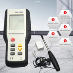 Load image into Gallery viewer, HT9829 Hot Wire Thermal Anemometer for Wind Temperature, Air Volume, Wind Speed Testing, US Plug 100-240V