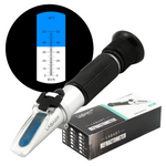 Load image into Gallery viewer, LABART Copper Hand Refractometer, Brix: 0-50% with ATC LRB-50