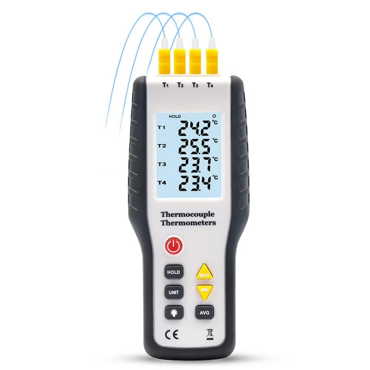 VBESTLIFE Thermomètre à thermocouple TL-TK04 Thermomètre de Contact à Thermocouple Type-K VBESTLIFE Thermomètre à thermocouple TL-TK04 Thermomètre de Contact à Thermocouple Type-K