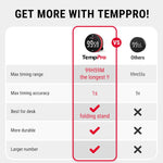 Load image into Gallery viewer, ThermoPro TM04 Digital Kitchen Timer with 99 Hour Range Large LED Display Strong Magnetic Stand