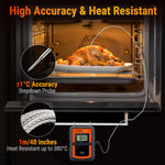 Load image into Gallery viewer, Thermopro TP07C 433MHz Wireless Digital Cooking Baby Thermometer With Timer