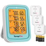 Load image into Gallery viewer, TP220B Wireless 500FT Hygrometer/Thermometer with 3 Sensors