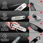 Load image into Gallery viewer, ThermoPro TP610 Instant Read Dual Probe Thermometer