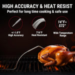 Load image into Gallery viewer, LABART TP903 450 ft Wireless Meat Thermometer with 1 Probes with Bluetooth Smoker Thermometer for Chicken Steaks Poultry