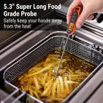 Load image into Gallery viewer, LABART TP01H Instant Read Meat Thermometer with Long Probe for BBQ, Candy, Oil, and Smoker