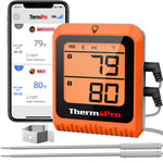 Load image into Gallery viewer, LABART 650 ft Wireless (Bluetooth) Meat Thermometer for Smoker Grill, Meat Thermometer Digital Wireless with 2 Probes TP920
