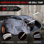 Load image into Gallery viewer, LABART 650 ft Wireless (Bluetooth) Meat Thermometer for Smoker Grill, Meat Thermometer Digital Wireless with 2 Probes TP920