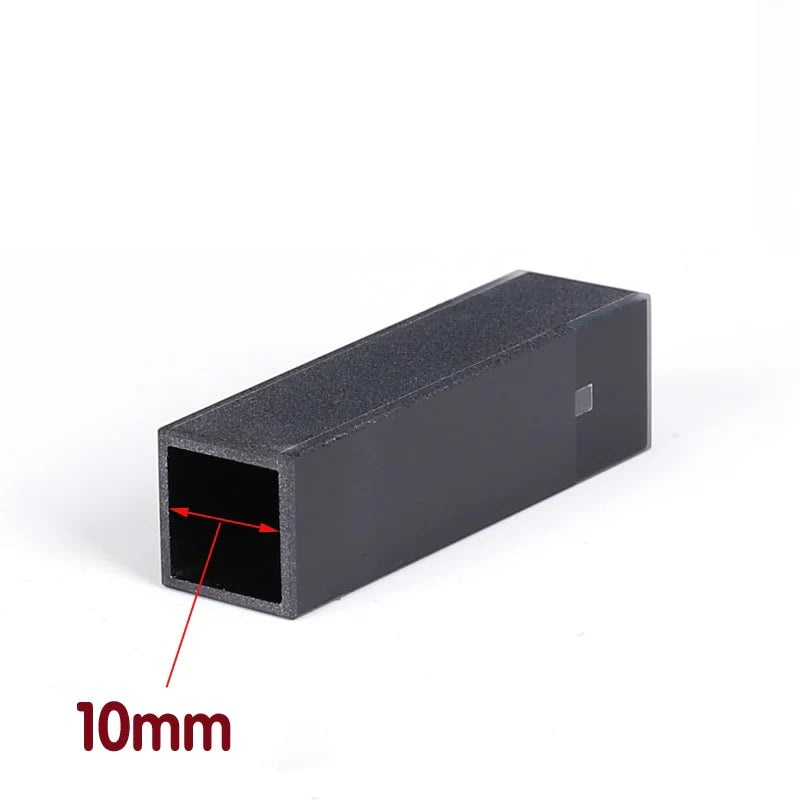 LABART 10mm Pathlength, 0.35ml, 2 Side Windows, Micro Spectrophotometer Cuvette Cell with Lid LSP1Q-214