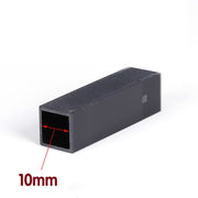 LABART Ultra Micro 10mm, 50uL/100uL/200uL, 2 Windows, Self Masking, Spectrophotometer Cuvette Cell with Lid Z Height 15mm