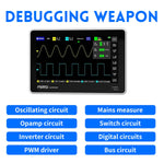 Load image into Gallery viewer, LABART 1013D Plus Oscilloscope Portable Handheld Tablet Oscilloscope with 100X High Voltage Probe