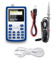 LABART VISLONE Screen Handheld Digital Oscilloscope 500MS/S Sampling Rate with 110MHz Bandwidth 1KHz/3.3V Calibration Square Wave Multipurpose Measuring 1C15