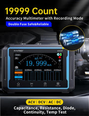 LABART 2C53P Handheld Tablet Oscilloscope Multimeter DDS Signal Generator 3 in 1 2CH Oscilloscope Multimeters with 50Mhz Bandwidth