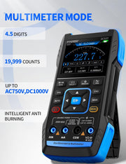 LABART 2C53T Upgraded Handheld Oscilloscope, 50MHz Bandwidth, 3IN1 Digital Oscilloscope Multimeter DDS Generator
