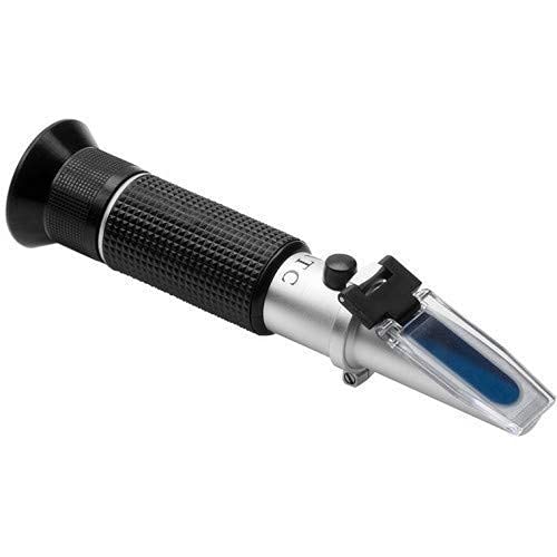 LABART Copper Hand Refractometer, Brix: 0-50% with ATC LRB-50
