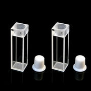 LABART™ 10mm Pathlength, 3.5ml Quartz Micro Flurometer Cuvette, 4 Windows, Stoppered LFL2Q-214