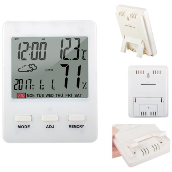 LABART Digital Temperature And Hygrometer with Weather Station Temperature Humidity, CX-319