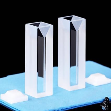 LABART™ 10mm Pathlength, 0.7ml Quartz Micro Spectrophotometer Cuvette, 2 Windows, LSP1Q-244