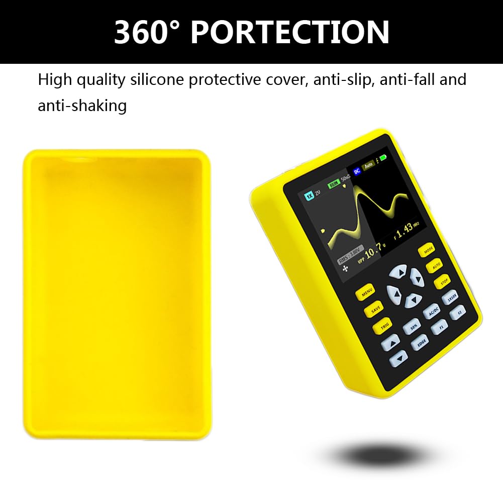 LABART 5012H Digital Professional Oscilloscope Kit with 100mhz Bandwidth 500MS/s Sampling Rate 2.4'' TFT LCD Display