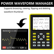 LABART 5012H Digital Professional Oscilloscope Kit with 100mhz Bandwidth 500MS/s Sampling Rate 2.4'' TFT LCD Display