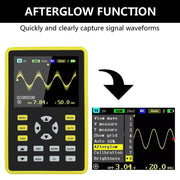 LABART 5012H Digital Professional Oscilloscope Kit with 100mhz Bandwidth 500MS/s Sampling Rate 2.4'' TFT LCD Display
