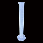 LABART (Polylab) Plastic Transparent Graduated Measuring Cylinder