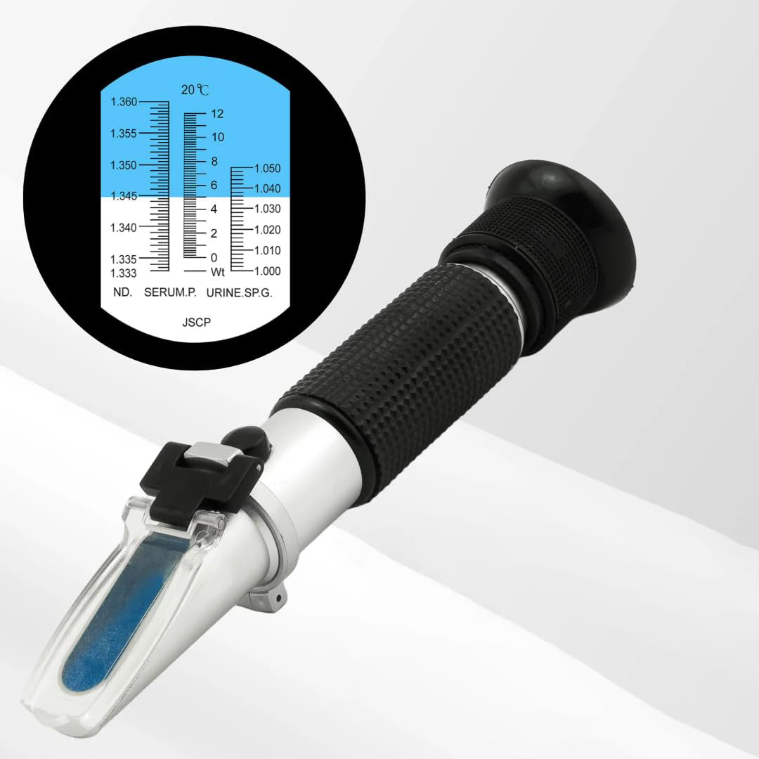 LABART Clinical Refractometer, 0~12g/100ml Serum protein, 1~1.050, 1. ...