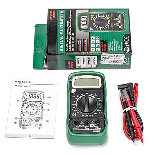 Digital Pocket Multimeter Portable Voltmeter Electrician 830L